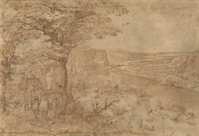 Landscape with Pilgrims by Pieter Bruegel the Elder